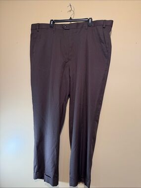 Classic Men's Brown Dress Pants - Tailored Fit